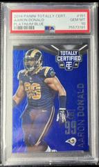 Aaron Donald [Platinum Blue] #151 Football Cards 2014 Panini Totally Certified Prices