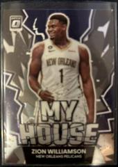 Zion Williamson #20 Basketball Cards 2022 Panini Donruss Optic My House Prices