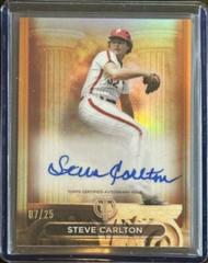 Steve Carlton [Orange] Baseball Cards 2024 Topps Tribute Pillars of the Game Autograph Prices
