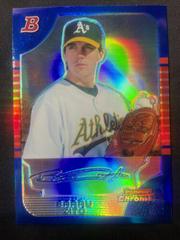 Barry Zito [Refractor] Baseball Cards 2005 Bowman Chrome Prices