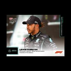 Lewis Hamilton #24 Racing Cards 2021 Topps Now Formula 1 Prices