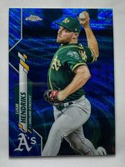 Liam Hendriks [Blue Wave Refractor] #2 Baseball Cards 2020 Topps Chrome Prices