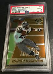 Barry Sanders [Super Bowl XXXI] #90 Football Cards 1996 Bowman's Best Prices