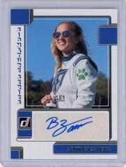 Brittney Zamora #SS-BZ Racing Cards 2023 Panini Donruss NASCAR Signature Series Prices