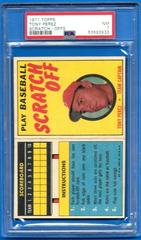Tony Perez Baseball Cards 1971 Topps Scratch Offs Prices