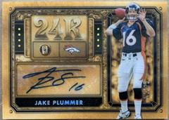 Jake Plummer #24K-JP Football Cards 2023 Panini Gold Standard 24K Autographs Prices