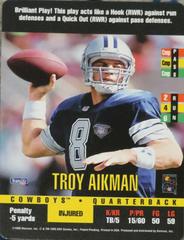 Troy Aikman Football Cards 1995 Panini Donruss Red Zone Prices