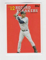 Derek Jeter #RB-1 Baseball Cards 2023 Topps Oversized Record Breakers Prices