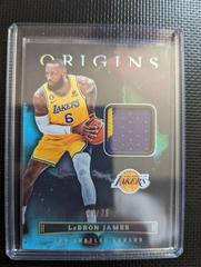 LeBron James [Turquoise] #OM-LJL Basketball Cards 2022 Panini Origins Memorabilia Prices