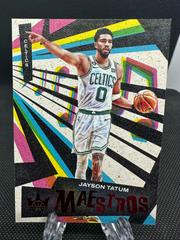 Jayson Tatum [Ruby] #27 Basketball Cards 2022 Panini Court Kings Maestros Prices