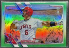 Albert Pujols [Green Refractor] #102 Baseball Cards 2021 Topps Chrome Ben Baller Prices