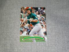 Mark McGwire [Mickey Mantle Cereal Box Set] #104 Baseball Cards 1996 Stadium Club Prices