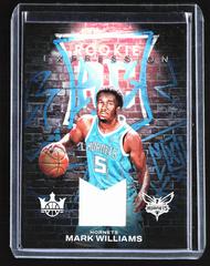 Mark Williams #REM-MWH Basketball Cards 2022 Panini Court Kings Rookie Expression Memorabilia Prices