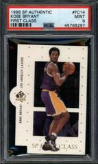 Kobe Bryant #FC14 Basketball Cards 1998 SP Authentic First Class Prices