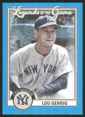 Lou Gehrig #LG-11 Baseball Cards 2023 Topps Legends of the Game Prices