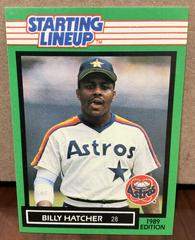 Billy Hatcher Baseball Cards 1989 Kenner Starting Lineup Prices