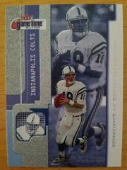 Peyton Manning [Extra] Football Cards 2001 Fleer Game Time Prices