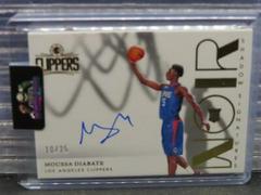 Moussa Diabate [Gold] #SHS-MOU Basketball Cards 2022 Panini Noir Shadow Signatures Prices
