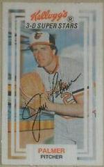 Jim Palmer #39 Baseball Cards 1983 Kellogg's Prices