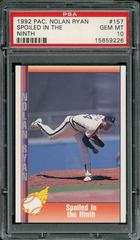 Spoiled in the [Ninth] Baseball Cards 1992 Pacific Nolan Ryan Prices