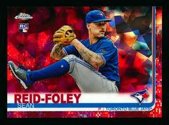 Sean Reid Foley [Red Refractor] Baseball Cards 2019 Topps Chrome Sapphire Prices