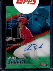 Aaron Zavala [Green Refractor] Baseball Cards 2021 Bowman’s Best of 2021 Autographs Prices