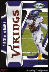 Justin Jefferson [Green] #POG-JUJ Football Cards 2021 Panini Certified Piece of the Game Prices