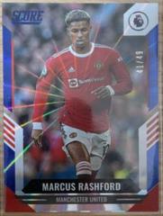 Marcus Rashford [Blue Laser] Soccer Cards 2021 Panini Score Premier League Prices
