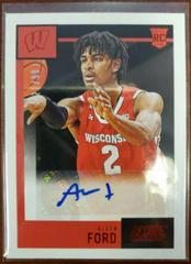Aleem Ford #SR-AFO Basketball Cards 2021 Panini Chronicles Draft Picks Score Rookie Autographs Prices