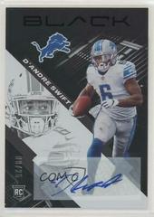 D'Andre Swift [Autograph] Football Cards 2020 Panini Black Prices