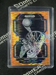 Jerry West [Orange Pulsar] Basketball Cards 2022 Panini Prizm Draft Picks Prices