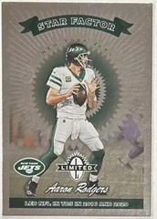 Aaron Rodgers [Limited Edition] #10 Football Cards 2023 Panini Limited Exposure Prices