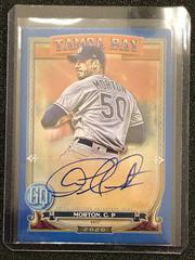 Charlie Morton [Blue] #CM Baseball Cards 2020 Topps Gypsy Queen Autographs Prices