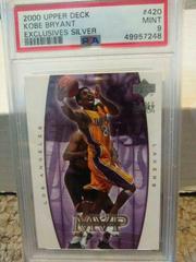 Kobe Bryant [Exclusives Silver] #420 Basketball Cards 2000 Upper Deck Prices