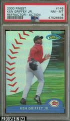 Ken Griffey Jr. [Refractor Action] Baseball Cards 2000 Finest Prices