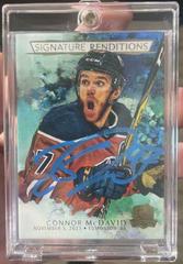 Connor McDavid #SR-CM Hockey Cards 2021 Upper Deck The Cup Signature Renditions Prices