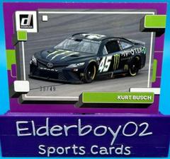 Kurt Busch [Purple] Racing Cards 2023 Panini Donruss NASCAR Prices