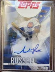 Addison Russell [Blue Wave Refractor] #FA-ARU Baseball Cards 2017 Topps Finest Autographs Prices