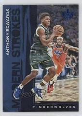 Anthony Edwards [Amethyst] #4 Basketball Cards 2023 Panini Court Kings Modern Strokes Prices