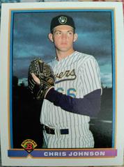 Chris Johnson #45 Baseball Cards 1991 Bowman Prices