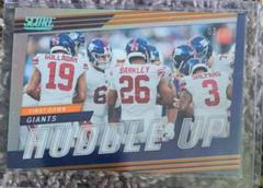 New York Giants [First Down] #HU-NYG Football Cards 2022 Panini Score Huddle Up Prices