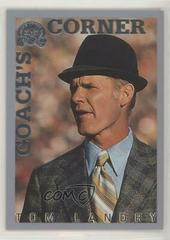 Tom Landry #94 Football Cards 2000 Fleer Greats of the Game Prices