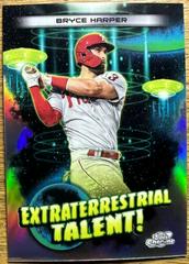 Bryce Harper Baseball Cards 2023 Topps Cosmic Chrome Extraterrestrial Talent Prices