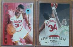 Hakeem Olajuwon #116 Basketball Cards 1994 E Motion Prices