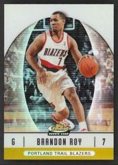 Brandon Roy [Gold Refractor] Basketball Cards 2006 Finest Prices