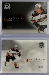 Trevor Zegras #SW-31 Hockey Cards 2021 Upper Deck The Cup Show White Prices