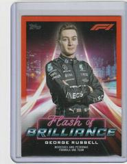 George Russell [Orange] #FOB-GR Racing Cards 2022 Topps Formula 1 Flash of Brilliance Prices