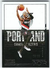 Damian Lillard #103 Basketball Cards 2021 Panini Noir Prices