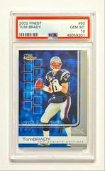 Tom Brady Football Cards 2002 Topps Finest Prices