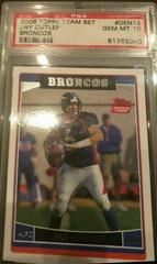 Jay Cutler Football Cards 2006 Topps Team Set Broncos Prices